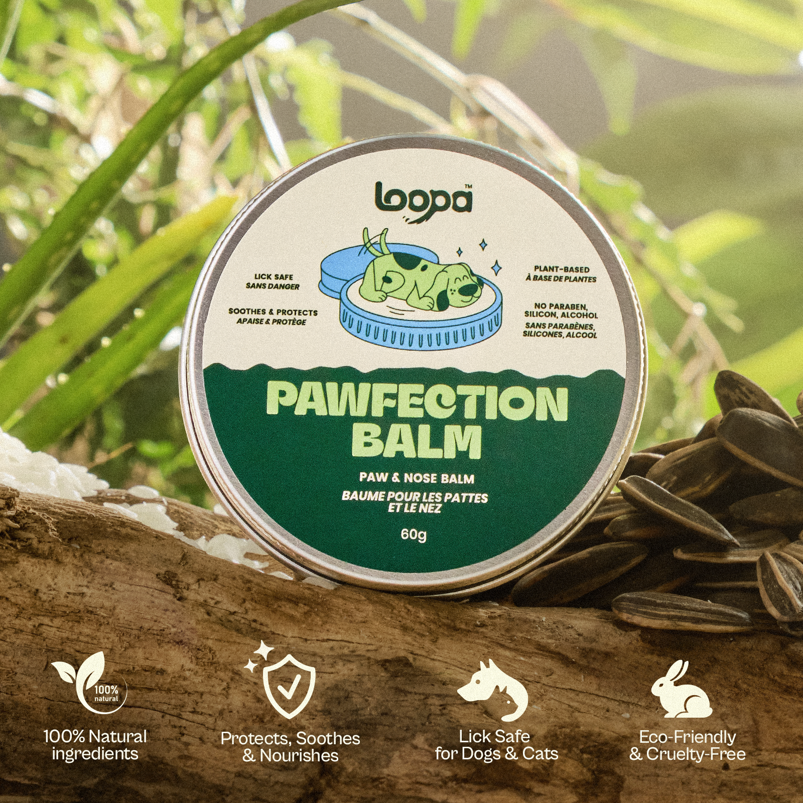 Pawfection Balm Paw & Nose Balm 60 Gram